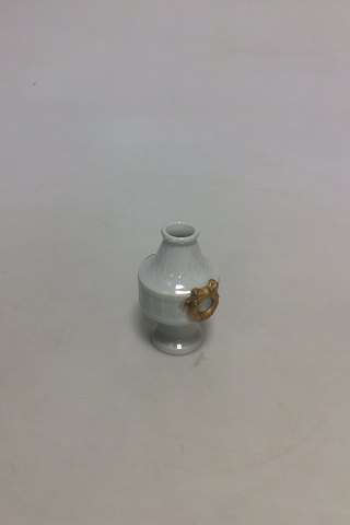 Royal Copenhagen Guld Vifte vase No 11535 / 671