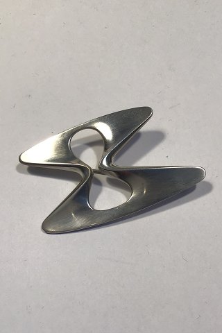 Georg Jensen Sterling Sølv Broche No 369 Henning Koppel