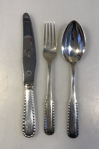 Georg Jensen Sølv/Sterling Sølv Perle  Vintage Frokost bestiksæt 12 pers (36 
dele)