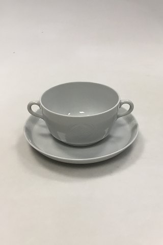 Royal Copenhagen Gemma Bouillonkop med underkop, uden låg No 14690