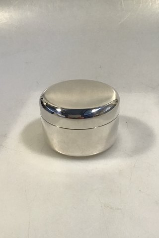 Georg Jensen Sterling Sølv Lågkrukke / boks No 1304 Jørgen Møller