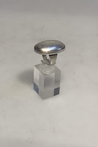 Georg Jensen Sterling Sølv Ring No 90 B Sølvsten