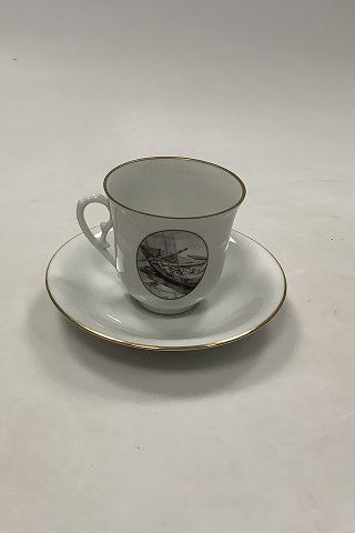 Bing og Grøndahl Carl Larsson Kaffekop og underkop No. 4507 / 305 Motiv 7