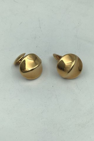 Georg Jensen 18 K Guld Manchetknapper No 1081