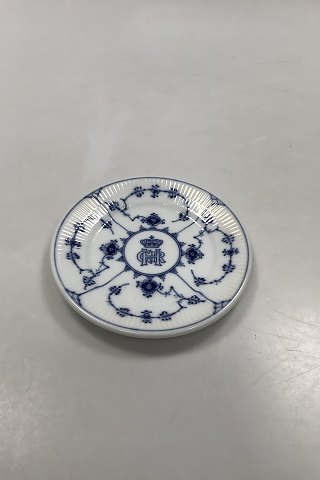 Royal Copenhagen Musselmalet Riflet Tallerken No 331 Med Logo