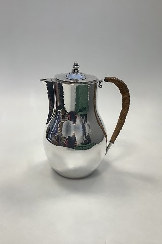 Hans Hansen Sterling Sølv Kaffekande designet af Karl Gustav Hansen No 357