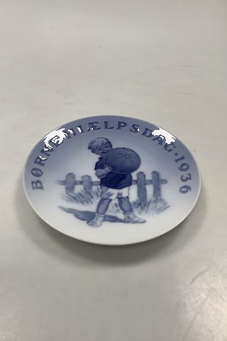 Royal Copenhagen Børnehjælpsdags Platte fra 1936