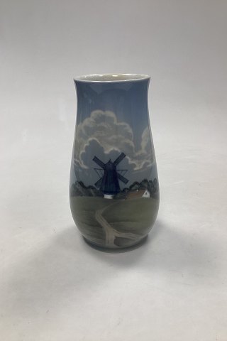 Bing og Grøndahl Art Nouveau Vase Vindmølle No 525/5210