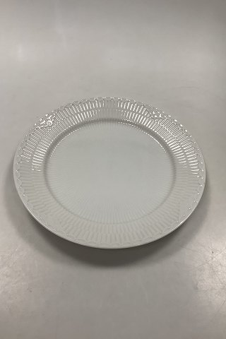 Royal Copenhagen White Halflace Dinner Plate