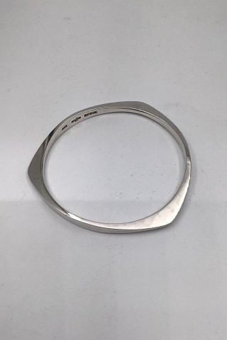 Sølvform/Ole Bent Petersen Sterling Sølv Armring