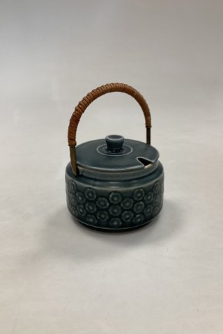 Bing og Grøndahl/Kronjyden Grøn Azur Marmeladekrukke