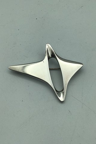 Georg Jensen Sterling Sølv Broche No 339 Koppel