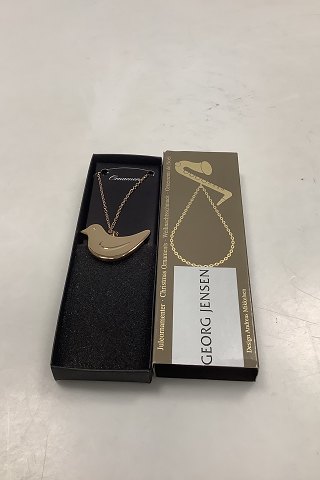 Georg Jensen Ornament Forgyldt Fugl 1991