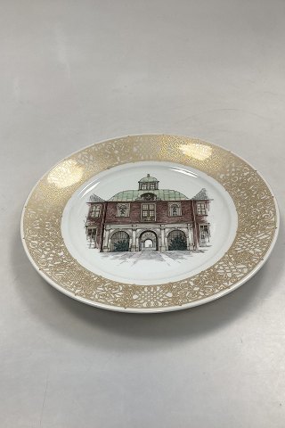 Royal Copenhagen Platte Københavnske Prospekter Charlottenborg No 12