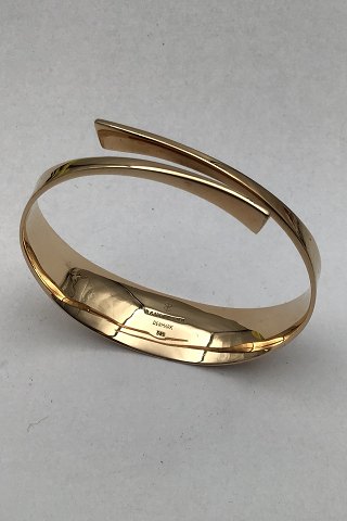 Bent Gabrielsen 14K Gold Modern Armring