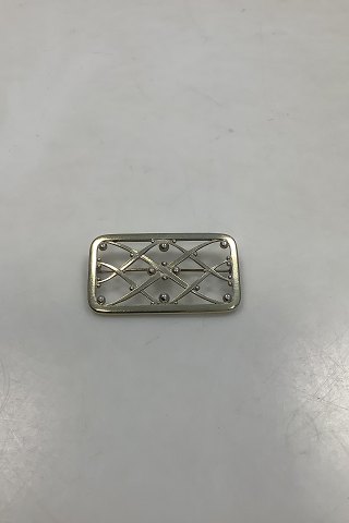 Georg Jensen Forgyldt Sterling Sølv Broche No 266