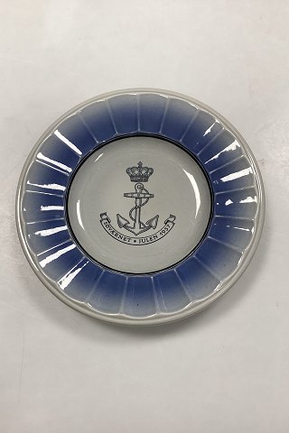 Royal Copenhagen / Aluminia Søværnets Juleplatte 1957