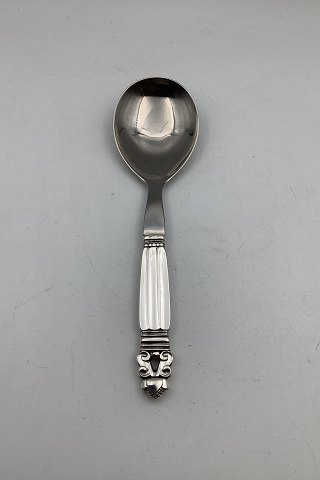 Georg Jensen Sterling Sølv / Stål Kongen Serveringsske