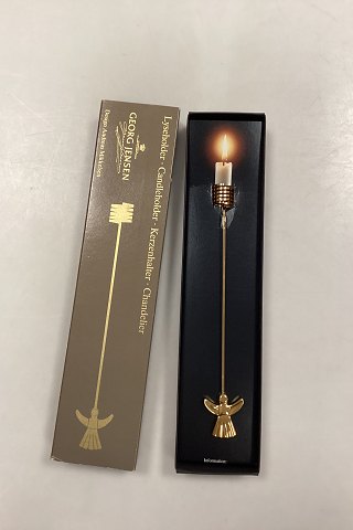 Georg Jensen Golden Christmas Lyseholder - Engel 1993