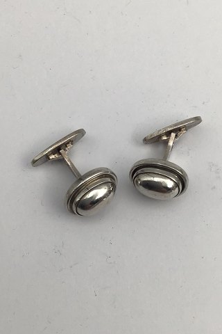 Georg Jensen Sterling Silver Cuff Links No. 44 B