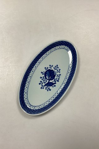 Royal Copenhagen Blå Tranquebar Oval Asiet No. 1094