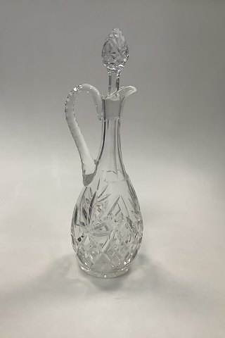 Dansk / Holmegaard Glas Karaffel med håndtag