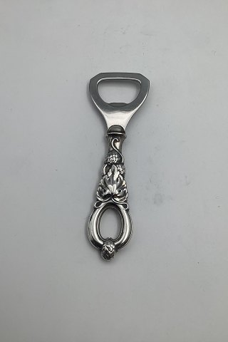 Dansk Sølv Oplukker med humle ornamentik