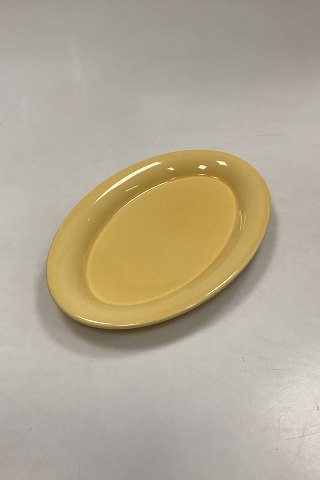 KÄHLER Ursula oval Tallerken i Gul No. 621