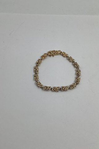 Evald Nielsen 14K Guld Armbånd