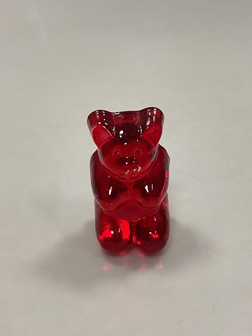 Brevvægt Rød Vingummi bamse i glas