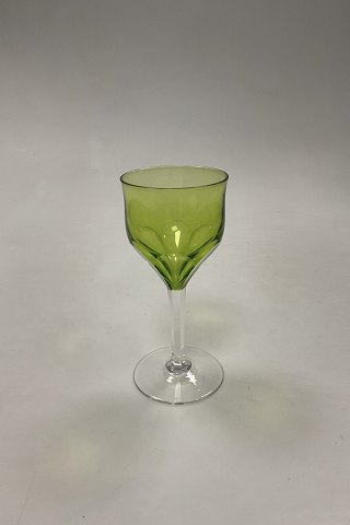Oreste Holmegaard / Val. St. Lambert Hvidvinsglas / Grøn