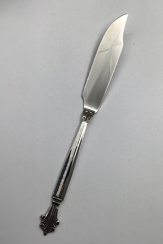 Georg Jensen Sterling Sølv Dronning Fiskekniv No. 062