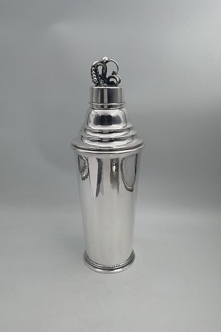 Georg Jensen Sterling Sølv Cocktail Shaker Stor no. 462C
