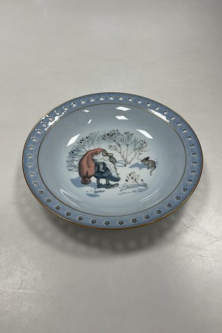 Bing og Grøndahl Harald Wiberg Julestel Dybtallerken No. 3507/323