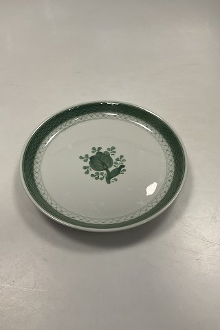 Royal Copenhagen Grøn Tranquebar Rundt Fad No. 1195