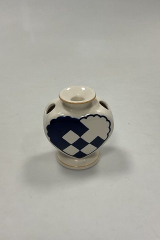 Aluminia Julehjerte i Blåt