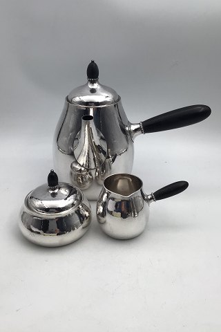 Georg Jensen Sterling Sølv Kaffesæt No. 80