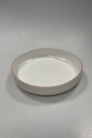 Royal Copenhagen Rødkant Lav Rund Skål No. 3059