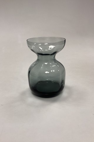 Grå/Smoke Blomsterløg Vase Holmegaard / Kastrup / Fyens Glasværk
