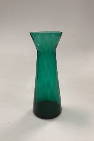 Smaragdgrøn Blomsterløg Vase Holmegaard / Kastrup / Fyens Glasværk
