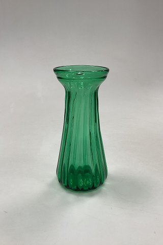 Flaskegrøn Blomsterløg Vase Holmegaard / Kastrup / Fyens Glasværk
