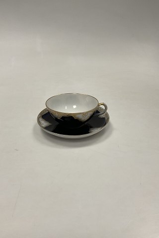 Royal Copenhagen Flagermus Kaffekop og Underkop
