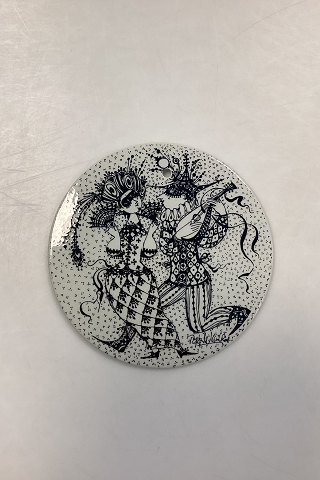 Bjørn Wiinblad: Februar platte fra Nymølle MASKERADE/ Københavns Amts Sygehus 
1972
