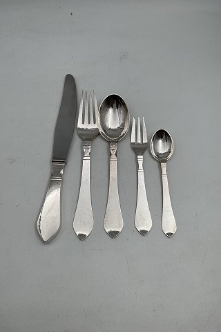 Georg Jensen Sterling Sølv Antik Bestiksæt til 8 personer 40 dele