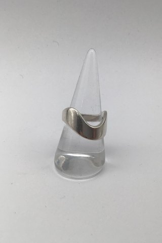 Georg Jensen Sterling Sølv Moderne Ring No. A77A