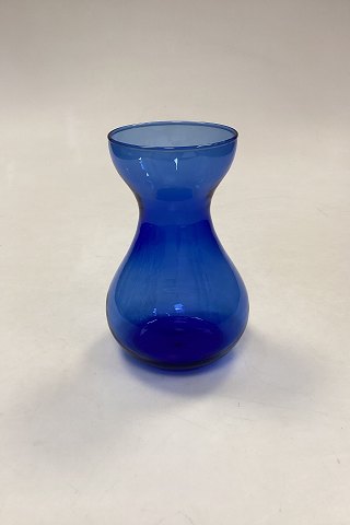 Blå Blomsterløg Vase Holmegaard / Kastrup / Fyens Glasværk
