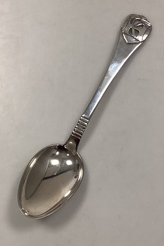 Holger Kyster Sølv Serveringske med Monogram KH