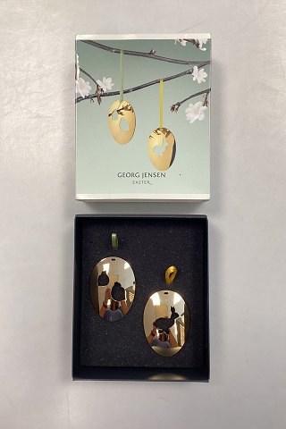 Georg Jensen Årets Påskeskaller 2005 - Påskehare og Påskekylling