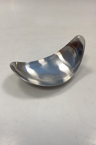 Georg Jensen Bloom Bladformet Skål i rustfrit stål