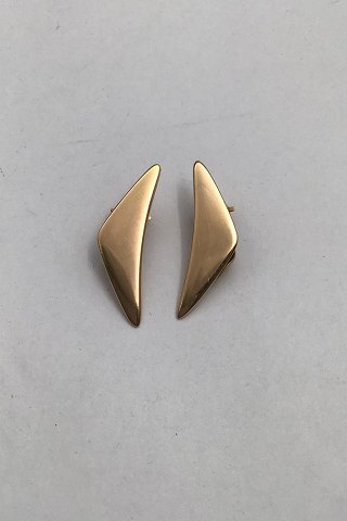 Hans Hansen 14K Guld Øreclips